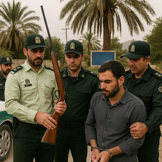  پلیس مهر عامل تیراندازی در گله‌دار را دستگیر کرد